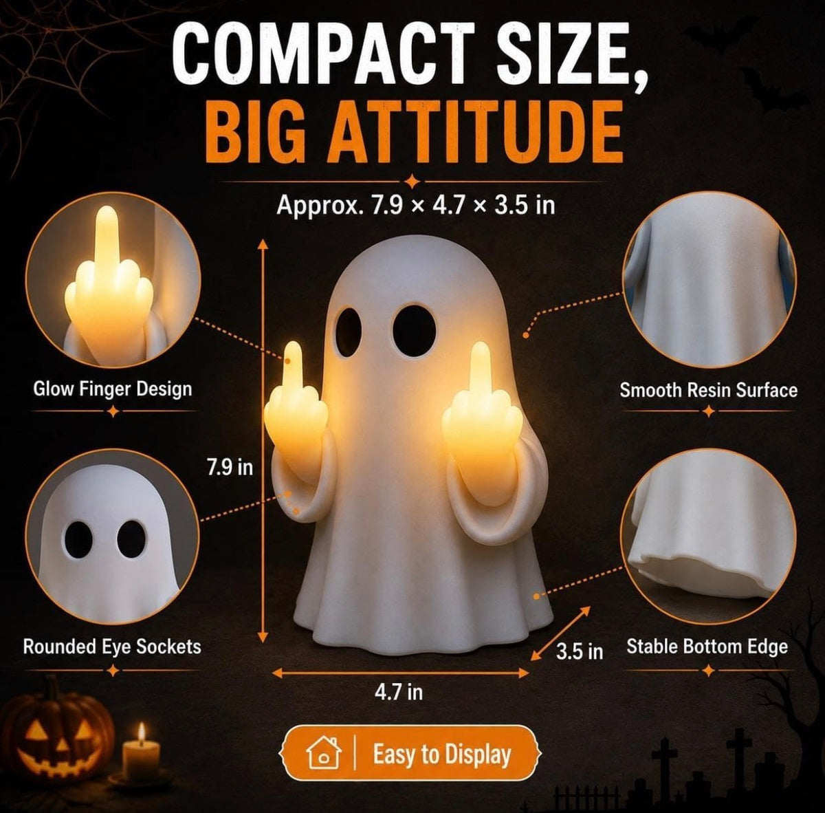 Ghost "Spook-off" Light